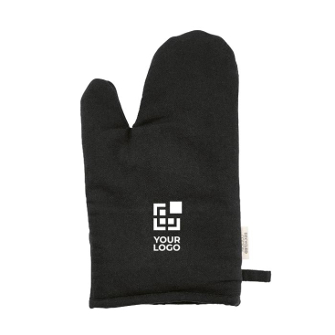 Ofenhandschuh aus recycelter Baumwolle mit separatem Daumen, 220 g/m²