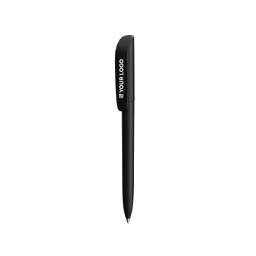 Drehkugelschreiber aus Kunststoff mit schwarzer Schrift Super Clip Soft BIC®