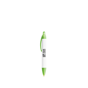 Kugelschreiber aus Kunststoff mit 360°-Druck und blauer Tinte Wide Body Mini BIC®
