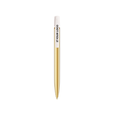 Kugelschreiber aus Kunststoff in leuchtenden Farben mit blauer Schrift BIC®