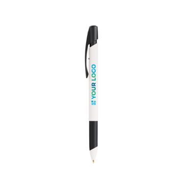 Kugelschreiber aus recyceltem Kunststoff mit weichem Griff und blauer BIC®-Tinte