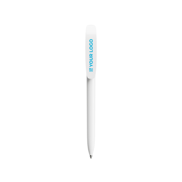 Recycelter Kugelschreiber mit Clip und blauer Schreibfarbe Super Clip Ecolutions BIC®