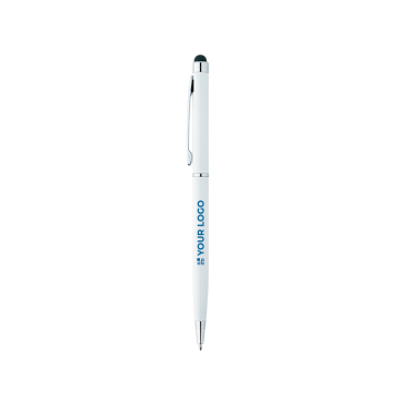 Metallkugelschreiber mit Touch-Pointer und blauer Tinte Sleek Stylus BIC®