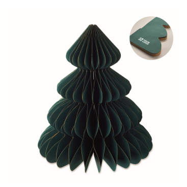 Weihnachtsornament Papierbaum personalisierbar