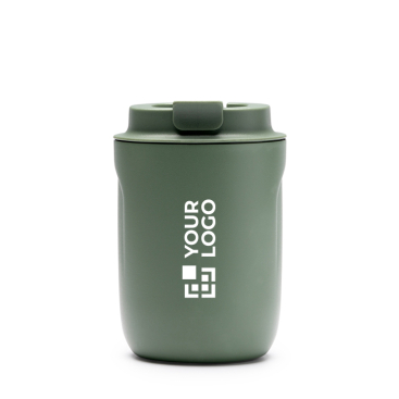 Thermobecher aus Edelstahl mit rutschfester Basis, 250 ml