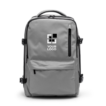 Reiserucksack aus recyceltem Polyester, wasserabweisend, 16''-Laptops