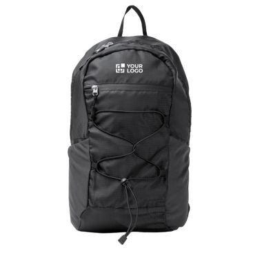 Sport-Rucksack mit Netztaschen und elastischen Kordeln