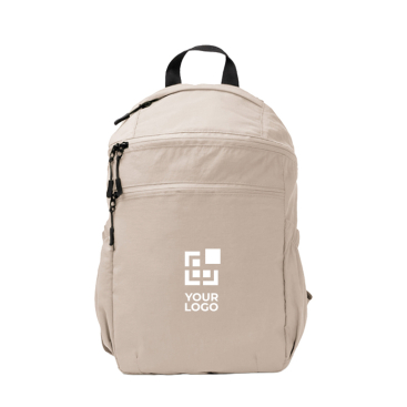 Nylon-Rucksack mit seitlichen Flaschentaschen 10''