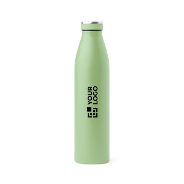 Thermoflasche aus Stahl mit vakuumisoliertem Kupferkern, 750 ml