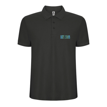 Kurzarm-Poloshirt aus Piqué 220 g/m2 Roly Direct Pegaso Premium 
