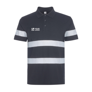 Unisex-Kurzarm-Poloshirt mit hoher Sichtbarkeit 220 g/m² Roly Foran