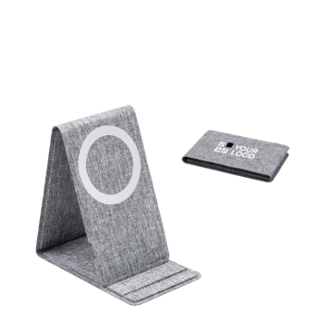 Handyhalter aus RPET mit Ladefunktion von BrandCharger