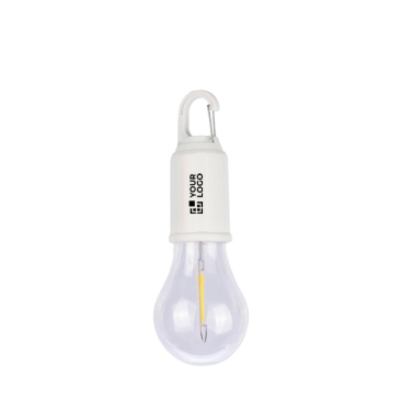 Wiederaufladbare Lampe in Form einer Glühbirne