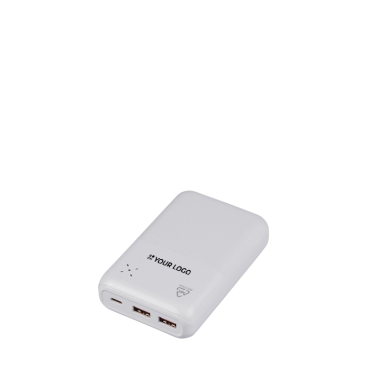 Powerbank aus recyceltem Kunststoff mit Schnellladefunktion 20.000 mAh