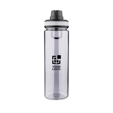 Trinkflasche mit Griff und Schraubdeckel, 750ml Fassungsvermögen