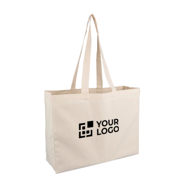 Baumwolltasche OEKO-TEX mit langen Henkeln 180 g