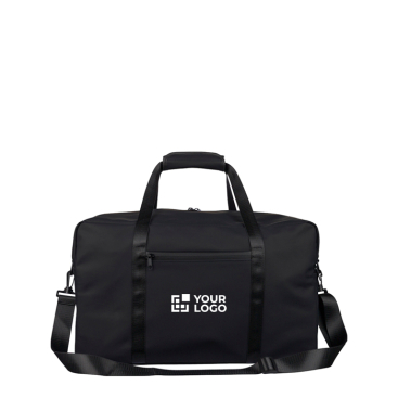 Sport- und Reisetasche aus recyceltem Kunstleder mit zwei Tragegriffen