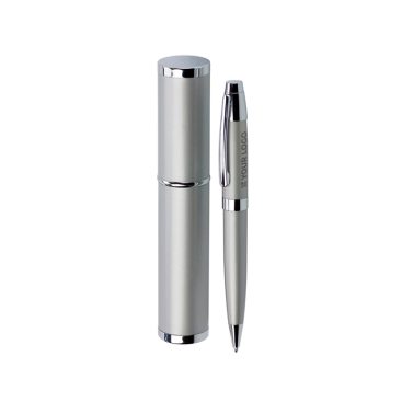 Metallkuli in passendem Etui, schwarze Tinte