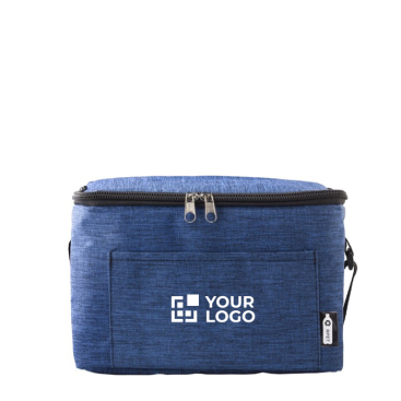 Polyester-Kühltasche für 6 Dosen mit Trageriemen