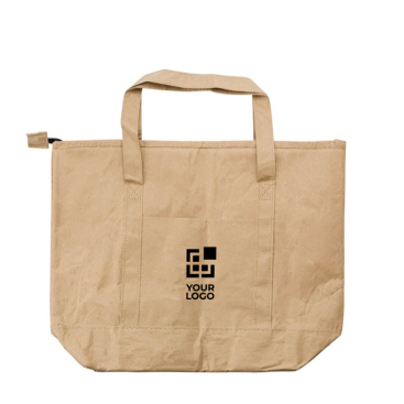 Kühltasche aus laminiertem Papier mit Aluminium-Innenseite