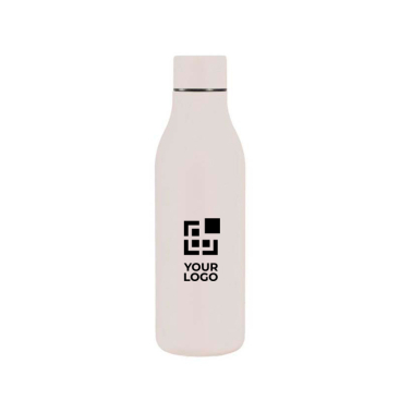Doppelwandige Stahlflasche mit passendem Verschluss, 500 ml