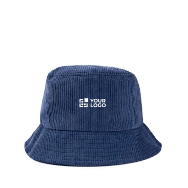 Unisex-Bob-Mütze aus weichem Cord zum Personalisieren