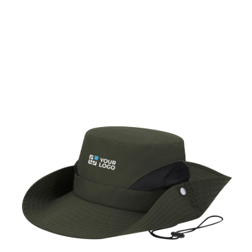 Safari-Hut aus Polyester mit verstellbarer Tragekordel