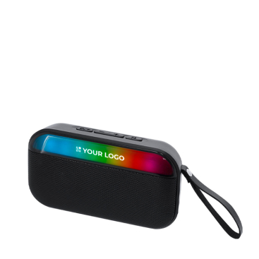 Lautsprecher mit Tragegriff und vorne mit LED-Lichtern, 5W