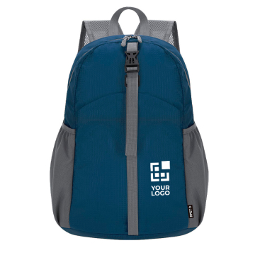 Rucksack aus RPET-Polyester, auf kleine Größe faltbar