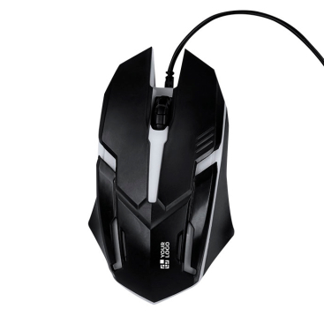 USB-Maus mit Hintergrundbeleuchtung und LED-Licht für Gamer