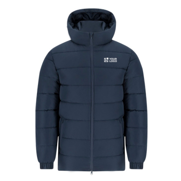 Wind- und wasserabweisender, wattierter Parka aus Polyester  