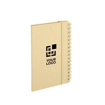 Notizbuch mit ausklappbarem Wochenplaner und Notizblock, A5