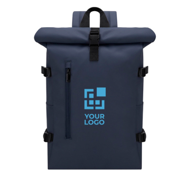 PU-Laptop-Rucksack mit mehreren Fächern, ideal für Reisen, 15''