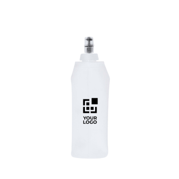 Flexible Faltflasche mit matter Oberfläche und Dosierdeckel 250 ml