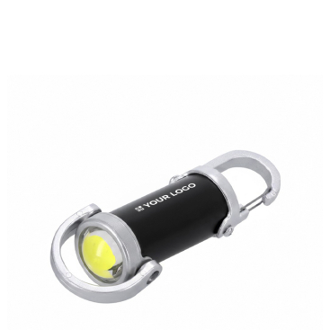 Wiederaufladbare Taschenlampe mit Karabiner und 7 Leuchtmodi