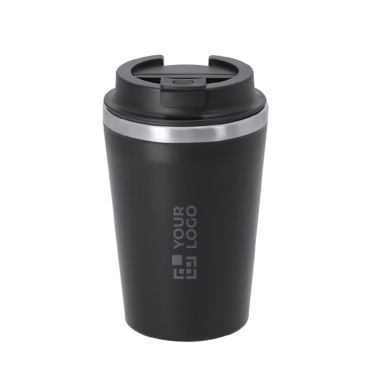 Thermobecher aus Edelstahl mit dichtem Deckel, 350 ml