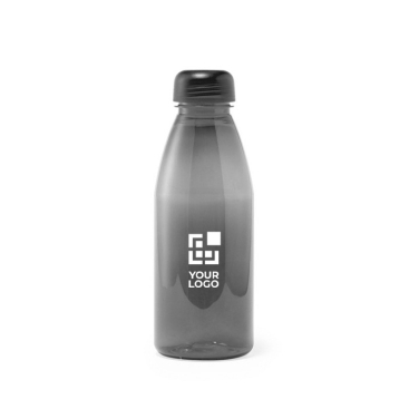 Tritanflasche mit Schraubverschluss Ansicht mit Druckbereich