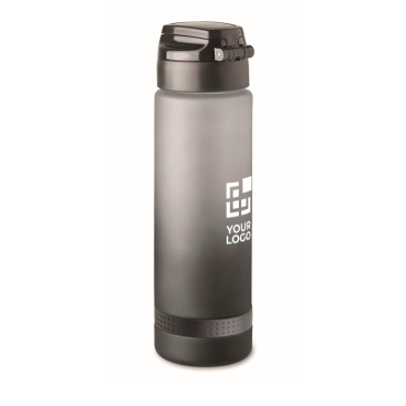 Auslaufsichere Flasche aus RPET mit Trinkzeitanzeige, 1 L