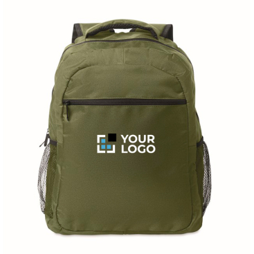 Laptop-Rucksack mit Front- und Seitentaschen, 15''