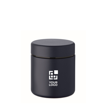 Edelstahl-Thermobehälter mit doppelwandiger Ausführung und Deckel 500 ml