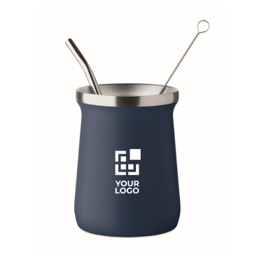 Edelstahlbecher speziell für Yerba Mate 240 ml