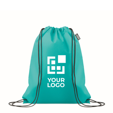 Kordelrucksack aus RPET-Vliesstoff 80 g/m²
