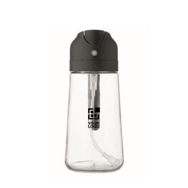 2-in-1 Ölspender aus Glas mit Deckel 450ml