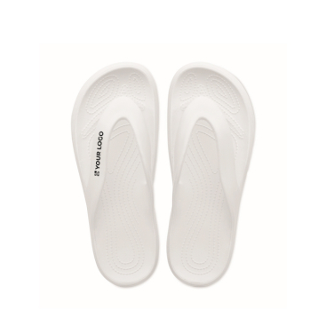 Personalisierbare Strand-Slipper aus Kunststoff