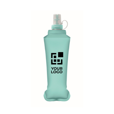 Faltbare Thermoplastik-Trinkflasche mit Beißventil 500 ml