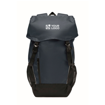 Sportrucksack aus RPET 600D mit reflektierenden Details, 15 L