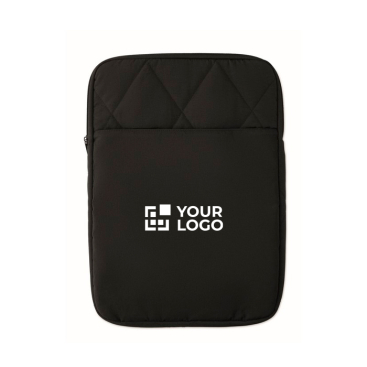 Gepolsterte Nylon-Laptoptasche mit Frontfach für 15 Zoll