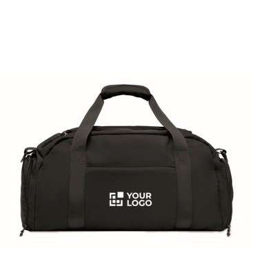 Sporttasche aus Nylon mit Trolley-Schlaufe und Schultergurt 20 L