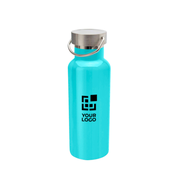 Recycelte Wasserflasche aus recyceltem Edelstahl, 500 ml
