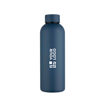 Flasche aus recyceltem Edelstahl mit matter Oberfläche 750 ml